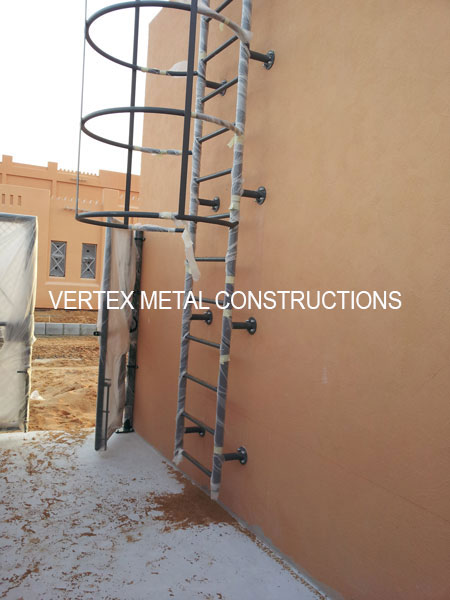 Cat Ladders, Handrails, Shed, wrought iron at Qushawira Plant for HABTOOR LEIGHTON 